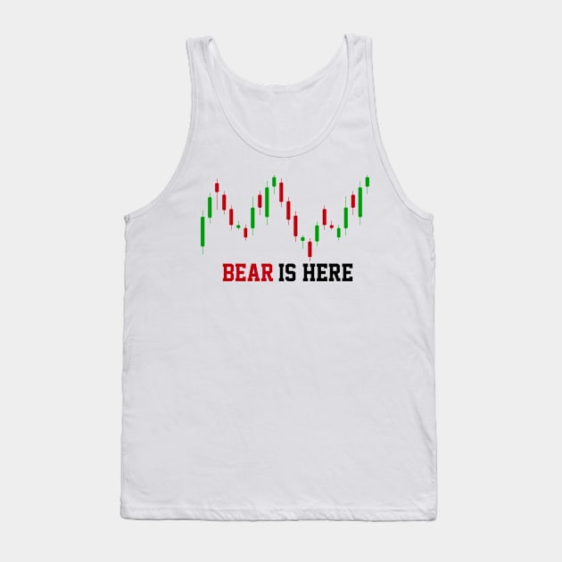 Stock Market Bear Day trader Tank Top by who_rajiv